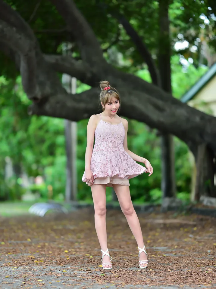 [Mzsock] NO.201 Chen Weiyu suspender dress with cool and beautiful legs street photography#[105P]-4